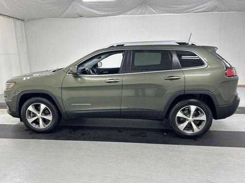 Olive Green Pearlcoat 2021 Jeep Cherokee Limited