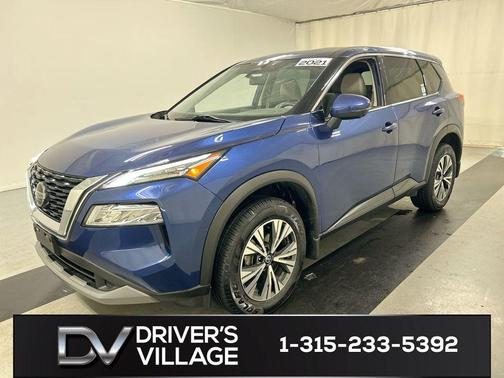 Caspian Blue 2021 Nissan Rogue SV