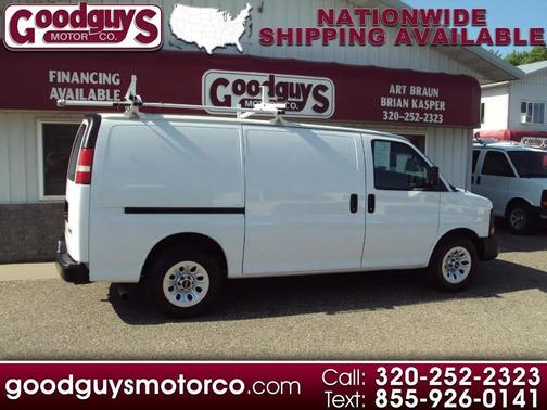 Summit White 2010 GMC Savana 1500 Work Van