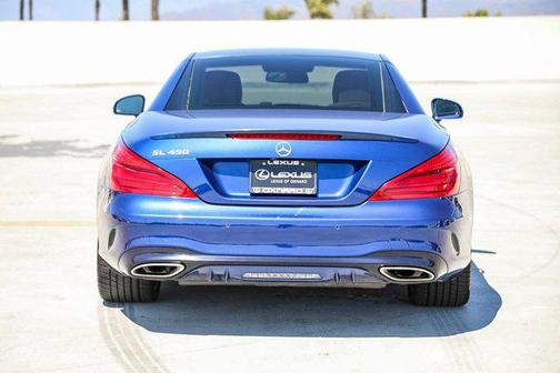 Brilliant Blue Metallic 2017 Mercedes-Benz SL 450 SL 450