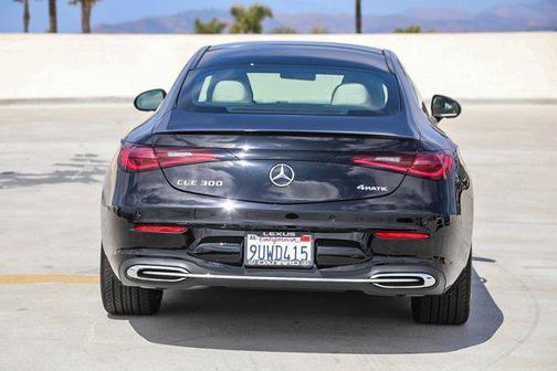Black 2025 Mercedes-Benz CLE 300 4MATIC Coupe