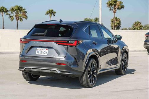 Cloudburst Gray 2024 Lexus NX 450h+ F SPORT Handling