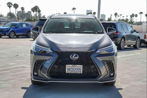 Cloudburst Gray 2024 Lexus NX 450h+ F SPORT Handling