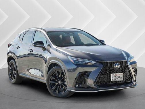 Cloudburst Gray 2024 Lexus NX 450h+ F SPORT Handling