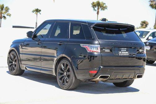 Santorini Black Metallic 2018 Land Rover Range Rover Sport Supercharged