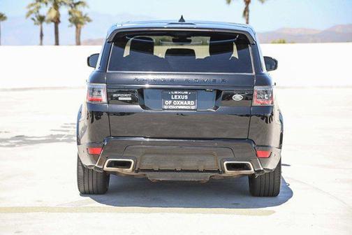 Santorini Black Metallic 2018 Land Rover Range Rover Sport Supercharged