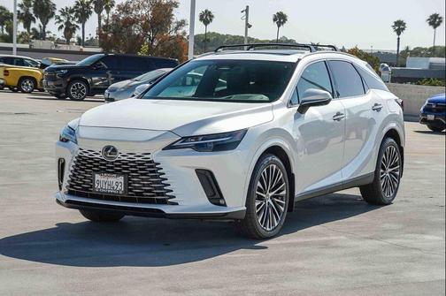 Eminent White Pearl 2025 Lexus RX 350h Premium Plus