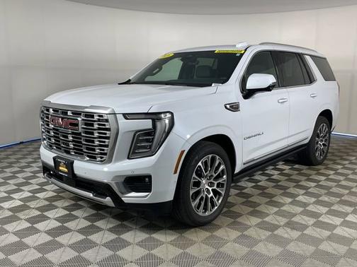 Glacier White Tricoat 2026 GMC Yukon Denali