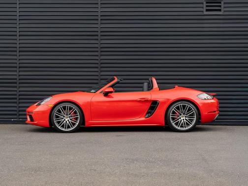 Guards Red 2020 Porsche 718 Boxster S