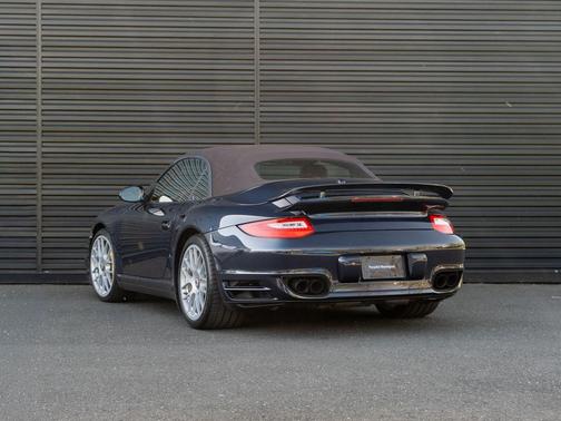 Dark Blue Metallic 2011 Porsche 911 Turbo