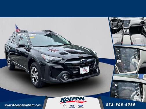 Crystal Black Silica 2025 Subaru Outback Premium