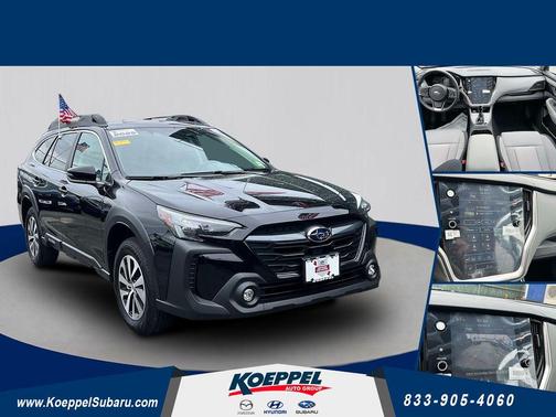 Crystal Black Silica 2025 Subaru Outback Premium