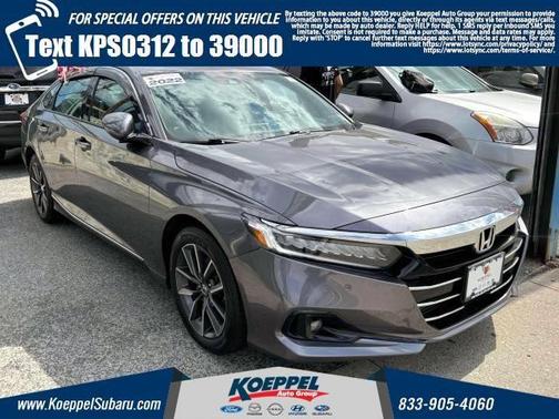 2022 Honda Accord EX-L