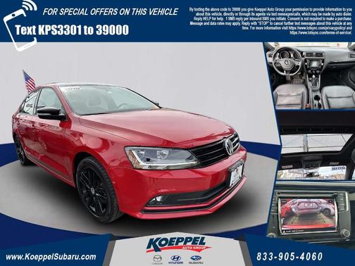 2018 Volkswagen Jetta 1.8T SE Sport