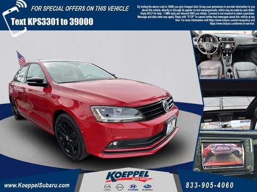 2018 Volkswagen Jetta 1.8T SE Sport
