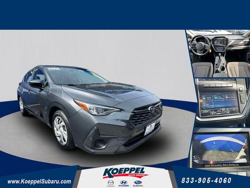 Magnetite Gray Metallic 2024 Subaru Impreza Base