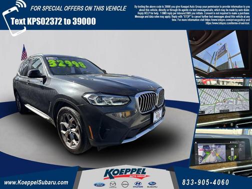 2022 BMW X3 xDrive30i