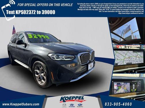 2022 BMW X3 xDrive30i