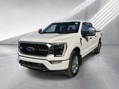 White 2021 Ford F-150 Platinum
