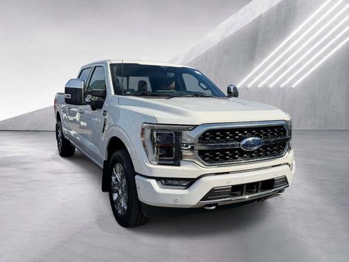 White 2021 Ford F-150 Platinum