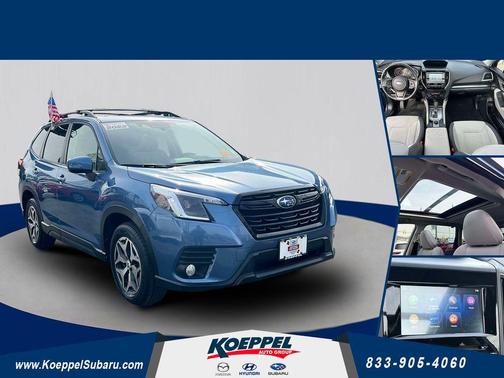 Horizon Blue Pearl 2022 Subaru Forester Premium