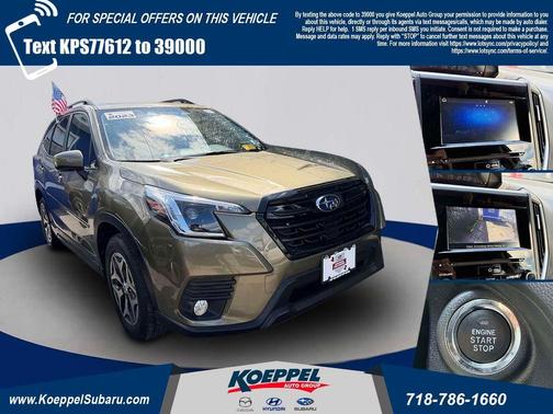 Autumn Green Metallic 2023 Subaru Forester Premium