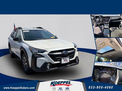 Crystal White Pearl 2024 Subaru Outback Premium
