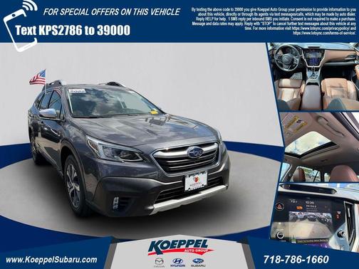 Magnetite Gray Metallic 2022 Subaru Outback Touring