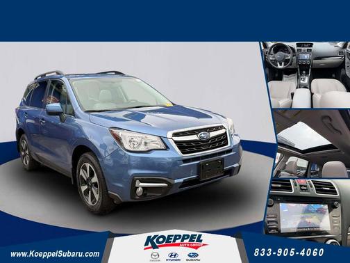 Quartz Blue Pearl 2018 Subaru Forester 2.5i Limited