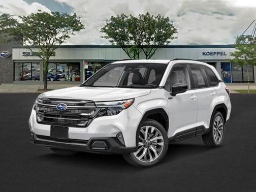 Crystal White Pearl 2026 Subaru Forester Touring