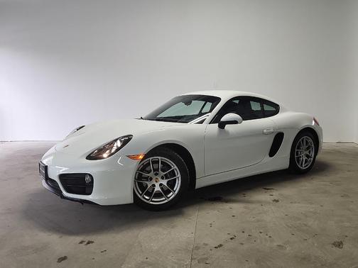 White 2015 Porsche Cayman Base