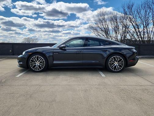 Gray 2026 Porsche Taycan 4