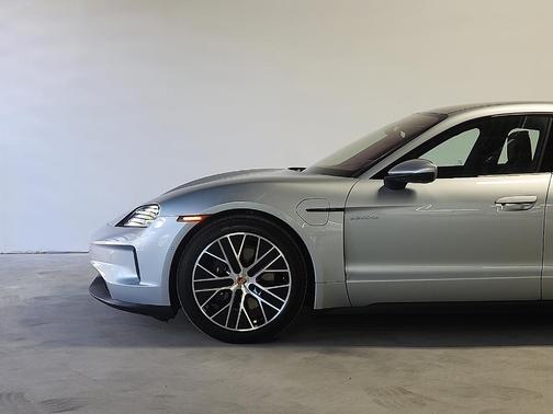 Silver 2026 Porsche Taycan 4