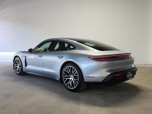 Silver 2026 Porsche Taycan 4