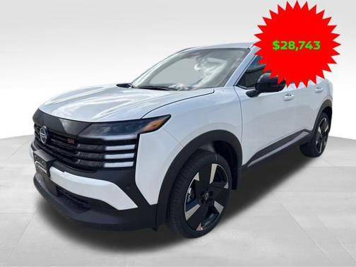 White 2026 Nissan Kicks SR