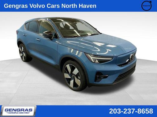 Blue Metallic 2023 Volvo C40 Recharge Pure Electric Twin Ultimate