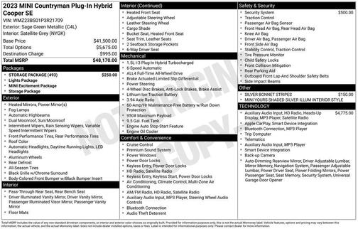 2023 MINI SE Countryman Cooper ALL4