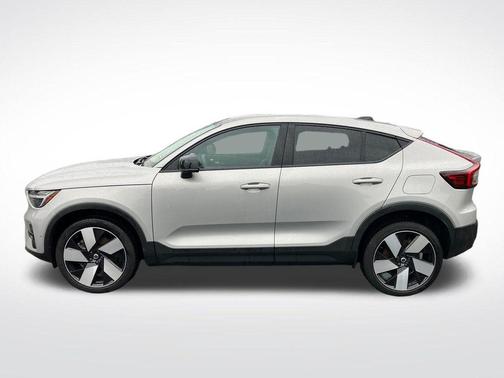 Silver 2023 Volvo C40 Recharge Pure Electric Twin Ultimate