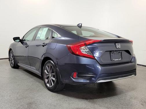 Modern Steel Metallic 2019 Honda Civic EX