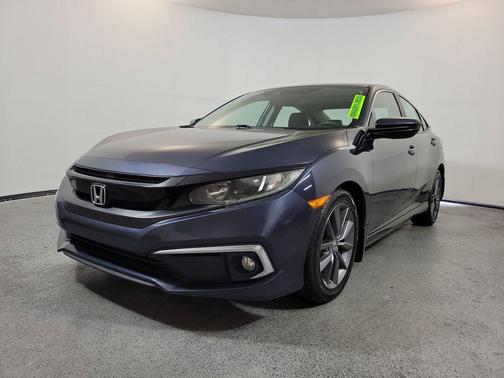 Modern Steel Metallic 2019 Honda Civic EX