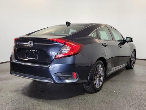 Modern Steel Metallic 2019 Honda Civic EX