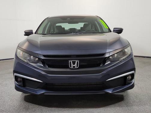 Modern Steel Metallic 2019 Honda Civic EX