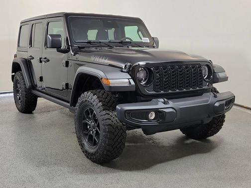 Black Clearcoat 2026 Jeep Wrangler Willys