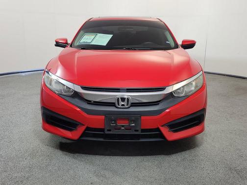 Red 2018 Honda Civic EX