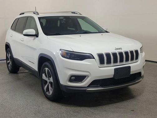 Bright White Clearcoat 2019 Jeep Cherokee Limited