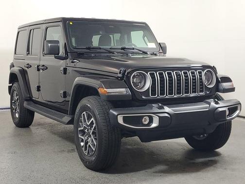 Black Clearcoat 2026 Jeep Wrangler 4-Door Sahara 4x4