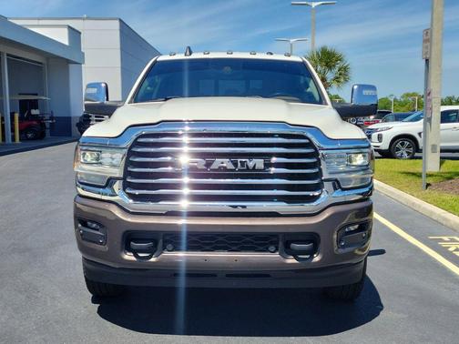 Pearl White 2024 RAM 3500 Longhorn