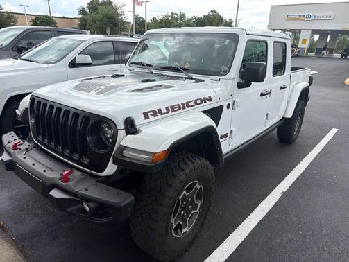 Bright White Clearcoat 2023 Jeep Gladiator Rubicon