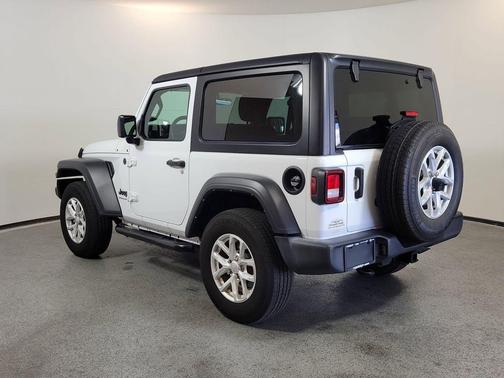 Bright White Clearcoat 2023 Jeep Wrangler Sport S