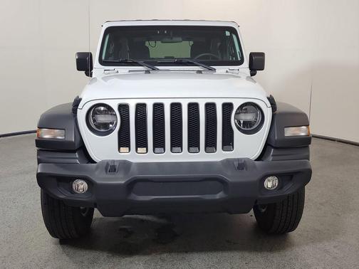 Bright White Clearcoat 2023 Jeep Wrangler Sport S
